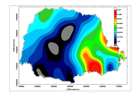 Igneous rock map